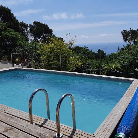 Haut De Villa Au Mont St Clair Vue Exceptionnelle Mer Et Foret Terrasses, Piscine, Petanque, Solarium Prives 塞特港 外观 照片