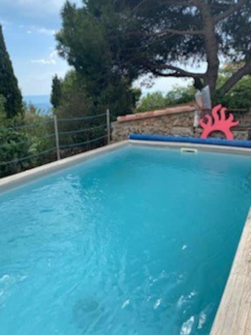 Haut De Villa Au Mont St Clair Vue Exceptionnelle Mer Et Foret Terrasses, Piscine, Petanque, Solarium Prives 塞特港 外观 照片