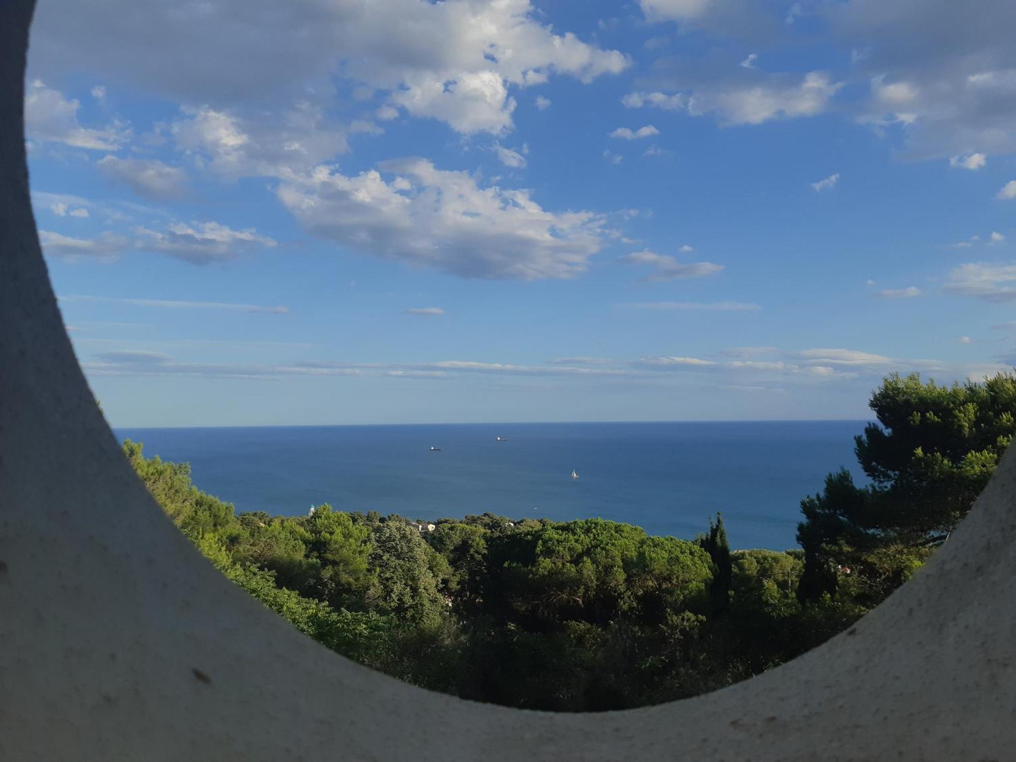Haut De Villa Au Mont St Clair Vue Exceptionnelle Mer Et Foret Terrasses, Piscine, Petanque, Solarium Prives 塞特港 外观 照片