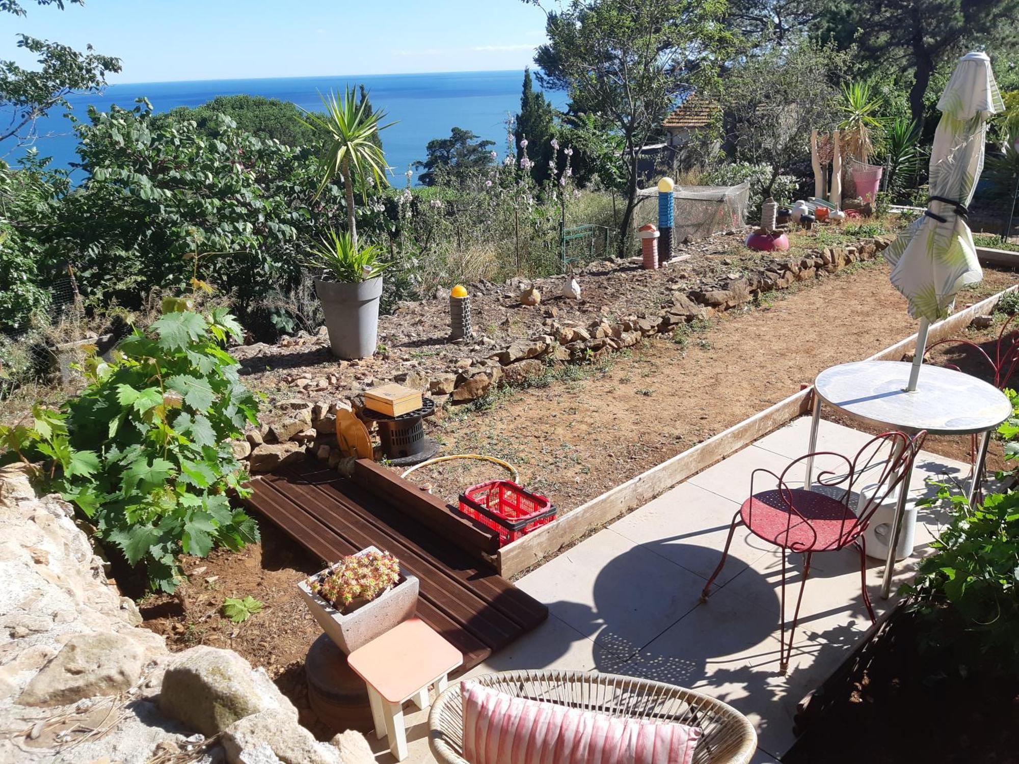 Haut De Villa Au Mont St Clair Vue Exceptionnelle Mer Et Foret Terrasses, Piscine, Petanque, Solarium Prives 塞特港 外观 照片