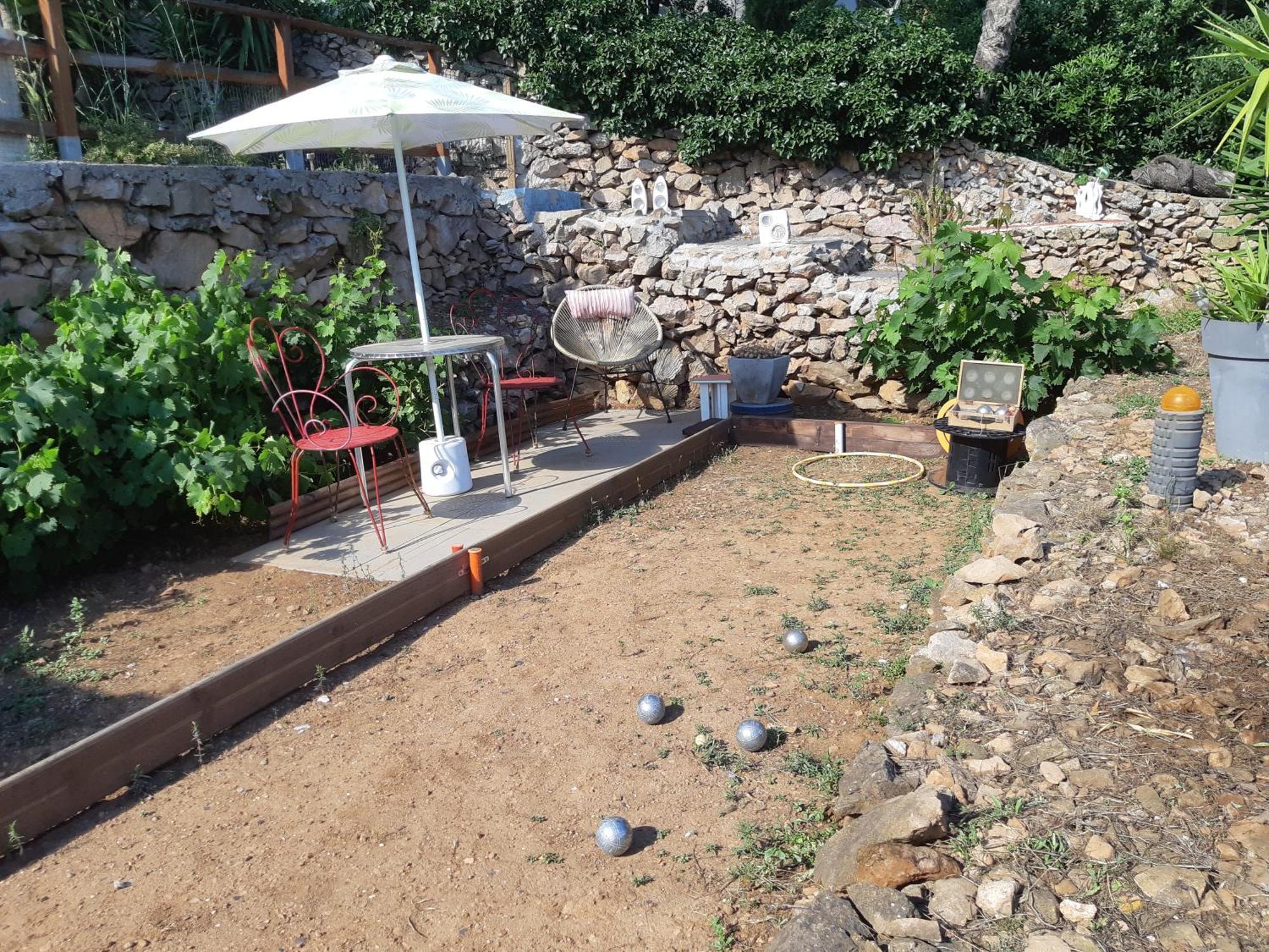 Haut De Villa Au Mont St Clair Vue Exceptionnelle Mer Et Foret Terrasses, Piscine, Petanque, Solarium Prives 塞特港 外观 照片